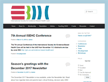 Tablet Screenshot of isehc.net